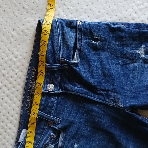 American Eagle distressed next level Stretch Jeans size 30 - Picture 12 of 16
